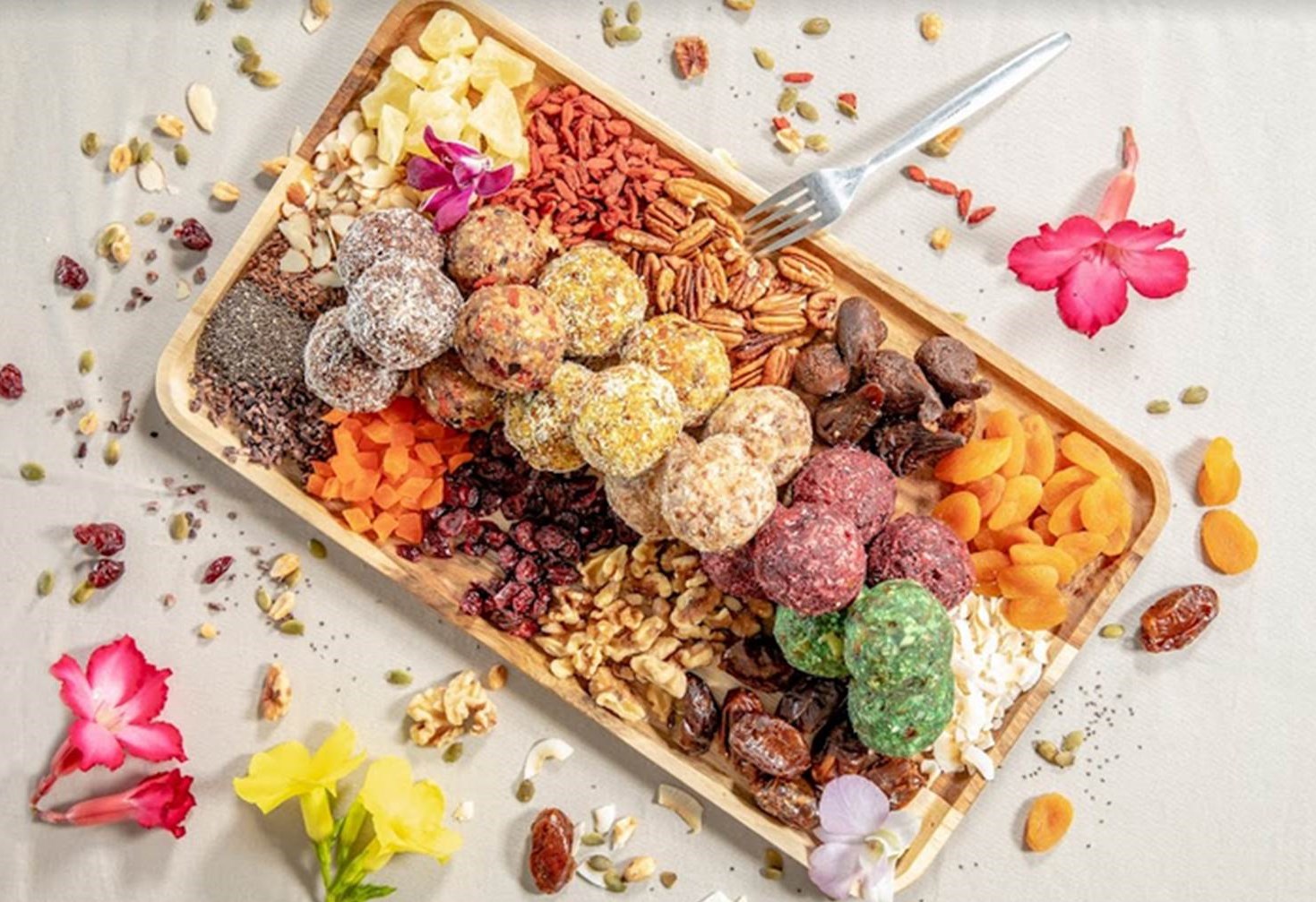 Vegan Energyballs by Eduardo's Beach Shack, Aruba