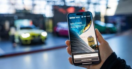 The new BMW Welt App enables immersive experiences on-site (Copyrights: BMW Group).