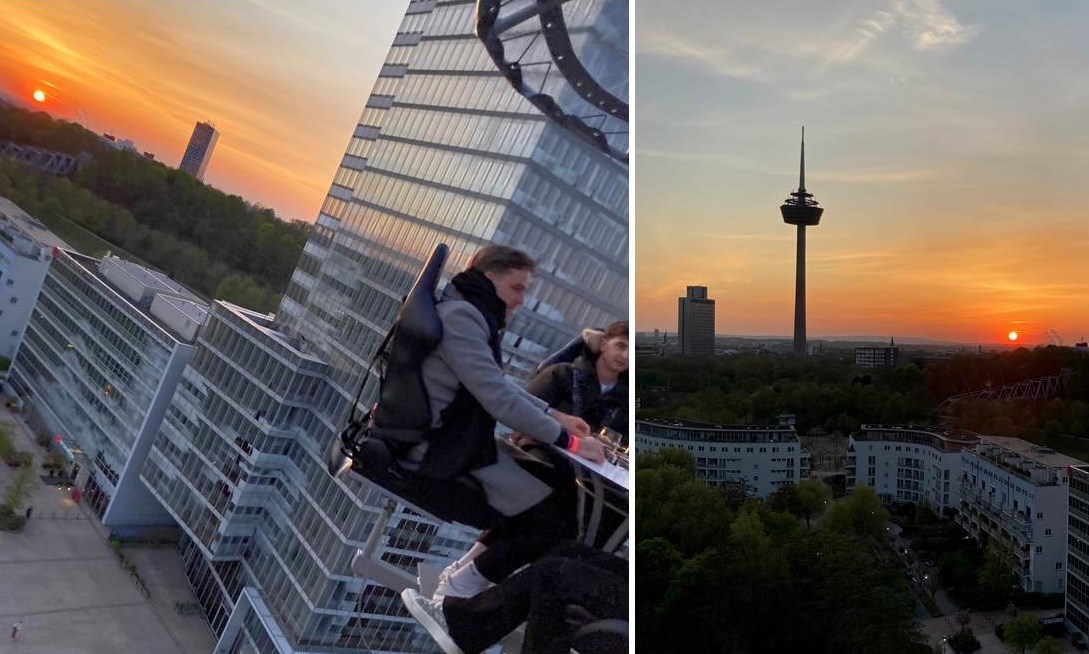 Snapshots taken at the Show Dinner in the Sky Event in Cologne, Germany (photo / copyright: EventMasterBook.de editorial team)