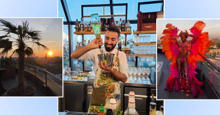 Bar Botanik terrace opening event 2025 / Photos and photo collage: EventMasterBook.de editorial team