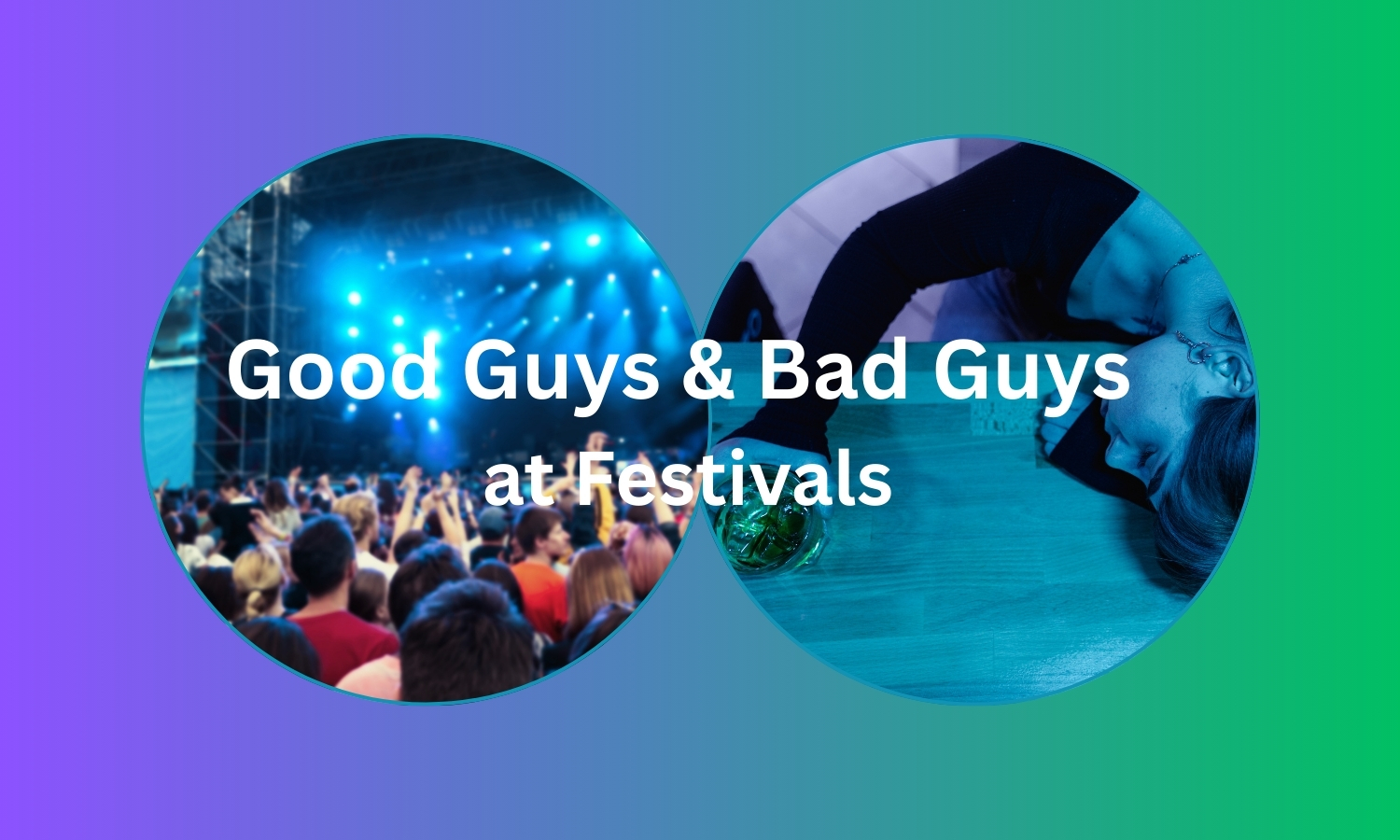 Visitor Types at Festivals – From the True Music Fan to Trouble Makers (Image collage: EventMasterBook.de Editorial Team / Individual photos: Canva Stock Archive)