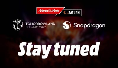 MediaMarktSaturn x Snapdragon x Tomorrowland Festival – 2026 Partnership Visual (Source: MediaMarktSaturn Retail Group)