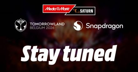 MediaMarktSaturn x Snapdragon x Tomorrowland Festival – 2026 Partnership Visual (Source: MediaMarktSaturn Retail Group)