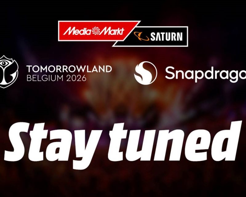MediaMarktSaturn x Snapdragon x Tomorrowland Festival – 2026 Partnership Visual (Source: MediaMarktSaturn Retail Group)