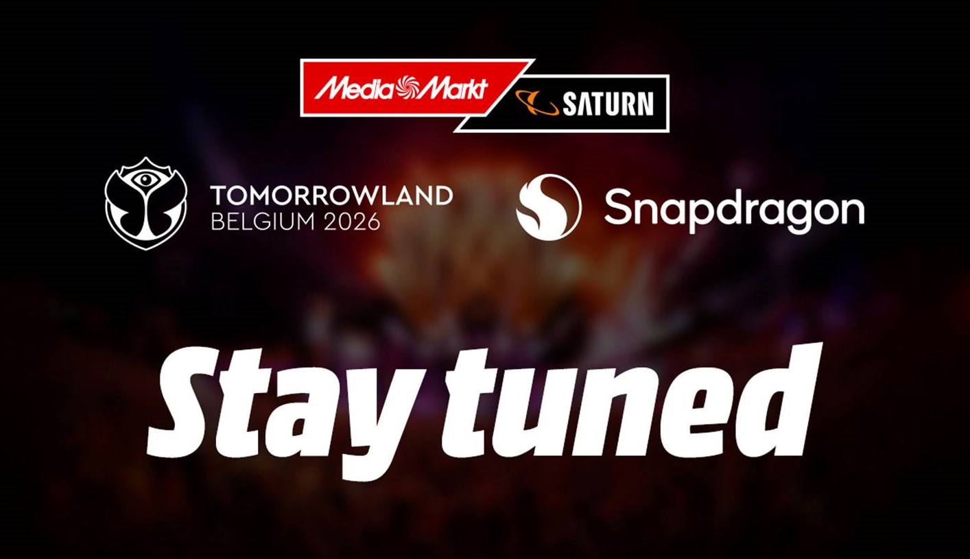 MediaMarktSaturn x Snapdragon x Tomorrowland Festival – 2026 Partnership Visual (Source: MediaMarktSaturn Retail Group)