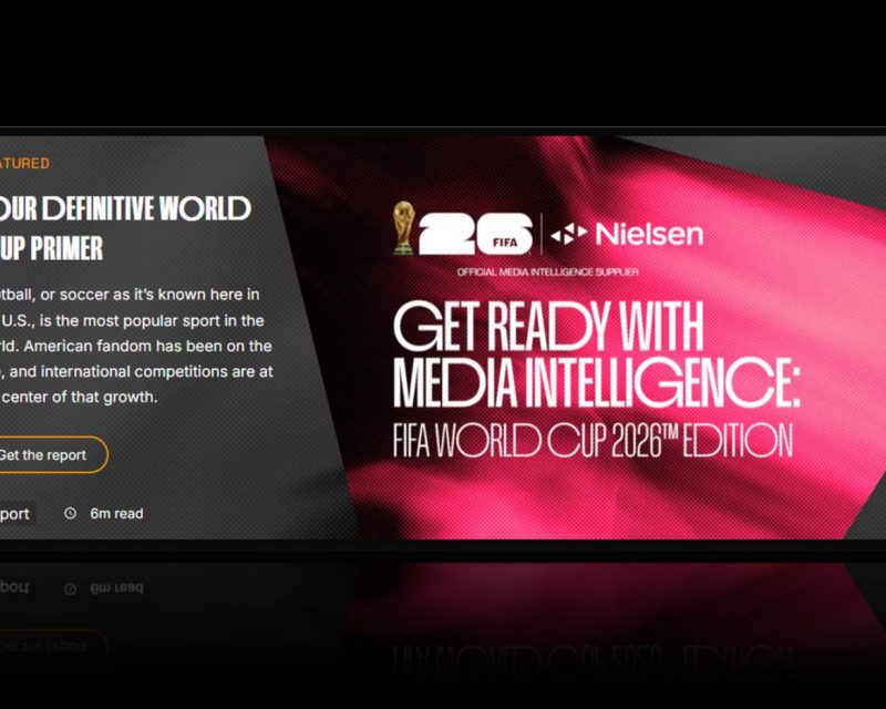 Screenshot from June 2, 2026, of the Nielsen Report website (Source: nielsen.com, link above)