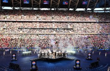 The Killers live at the Pepsi UEFA Champions League Kick Off Show 2026, Budapest (Source / Copyright: PepsiCo)