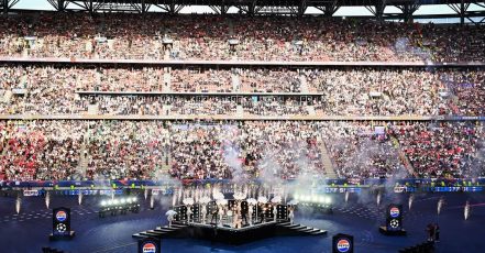 The Killers live at the Pepsi UEFA Champions League Kick Off Show 2026, Budapest (Source / Copyright: PepsiCo)
