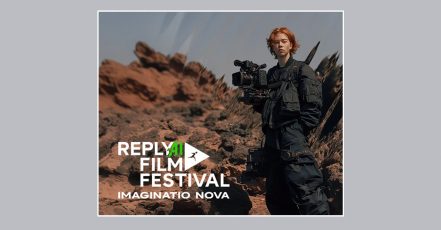 Visual for the Reply AI Film Festival 2026 (Copyright: Reply Deutschland SE)