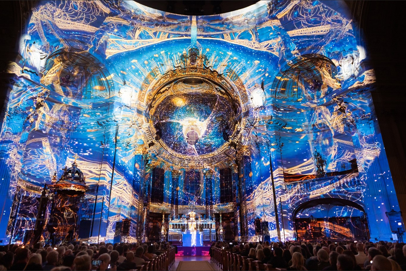 Festival of Lights 2026 – Beyond the Light, Berlin Cathedral. Atmospheric event visual. (Copyright: Festival of Lights)
