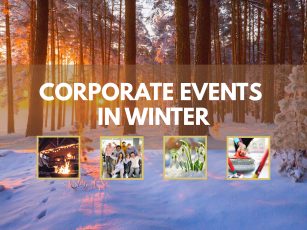 Corporate Events and Team Events in Winter (Collage: EventMasterBook / Photos: Canva Stock)